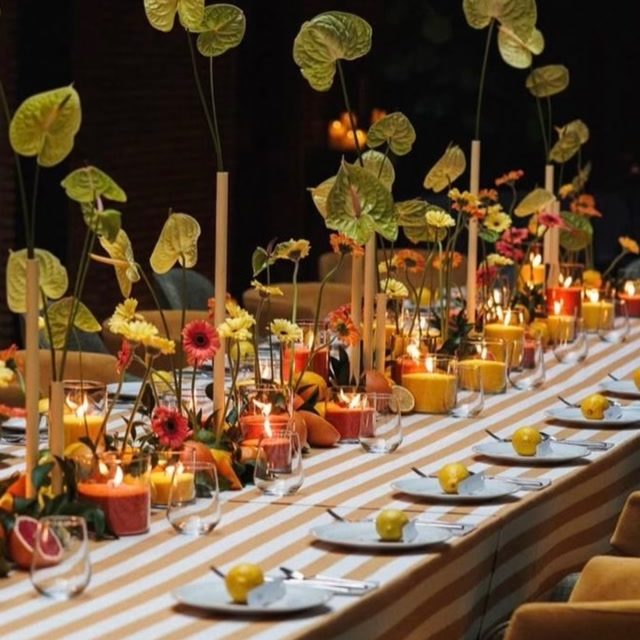 There’s something so beautiful about letting the flowers break the rules. 🍊🌿

From sculptural calla lilies and cascading orchids to anthuriums, dahlias, marigolds, tropical blooms, unexpected fruits, and playful details—these tablescapes prove that wedding florals can be anything but predictable.

We’re loving this new wave of floral design: expressive, abundant, a little unexpected, and full of personality. Think less “traditional centerpiece” and more botanical art brought to the table.

Because the most memorable weddings aren’t afraid to have a point of view. ✨

#CaboBride #WeddingFlowers #FloralDesign #WeddingInspiration #TablescapeDesign