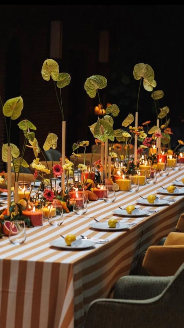 There’s something so beautiful about letting the flowers break the rules. 🍊🌿

From sculptural calla lilies and cascading orchids to anthuriums, dahlias, marigolds, tropical blooms, unexpected fruits, and playful details—these tablescapes prove that wedding florals can be anything but predictable.

We’re loving this new wave of floral design: expressive, abundant, a little unexpected, and full of personality. Think less “traditional centerpiece” and more botanical art brought to the table.

Because the most memorable weddings aren’t afraid to have a point of view. ✨

#CaboBride #WeddingFlowers #FloralDesign #WeddingInspiration #TablescapeDesign
