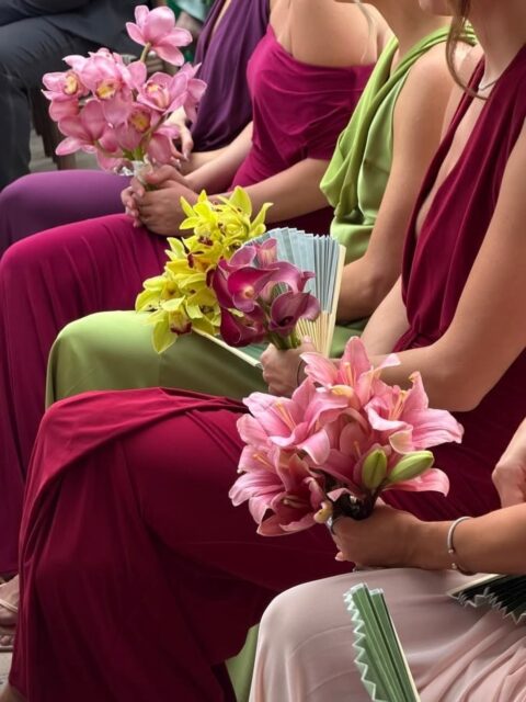 A study in color, femininity, and modern elegance. From rich berry hues to delicate blooms, every detail celebrates the art of dressing with intention. A bridesmaid aesthetic that feels effortlessly luxurious and beautifully unexpected.

#cabobride #weddinginspo #weddingdesigner #weddingfashion
