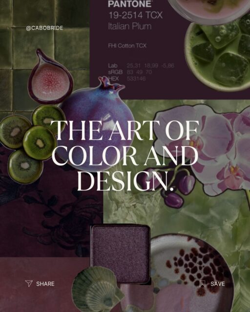 Design begins long before the wedding day. It starts in the collecting — the layered textures, unexpected color pairings, florals, fabrics, patterns, and tones that slowly become the feeling of an entire celebration.

From rich aubergines and oxblood hues to soft pistachio, antique ivory, and earthy caramel tones, every palette tells a different story. Pulling inspiration from nature, fashion, interiors, fruit, textiles, and art allows a wedding aesthetic to feel editorial, immersive, and deeply personal rather than trend-driven.

The magic is in the contrast: wild florals against polished stone, delicate petals beside animal print textures, glossy finishes mixed with raw organic elements. This is where a wedding transforms from simply beautiful to visually unforgettable.

A well-designed wedding isn’t built from one idea — it’s curated from hundreds of tiny references that together create atmosphere, emotion, and experience. ✨

#cabobride #weddinginspo #weddingdesigner #2026bride